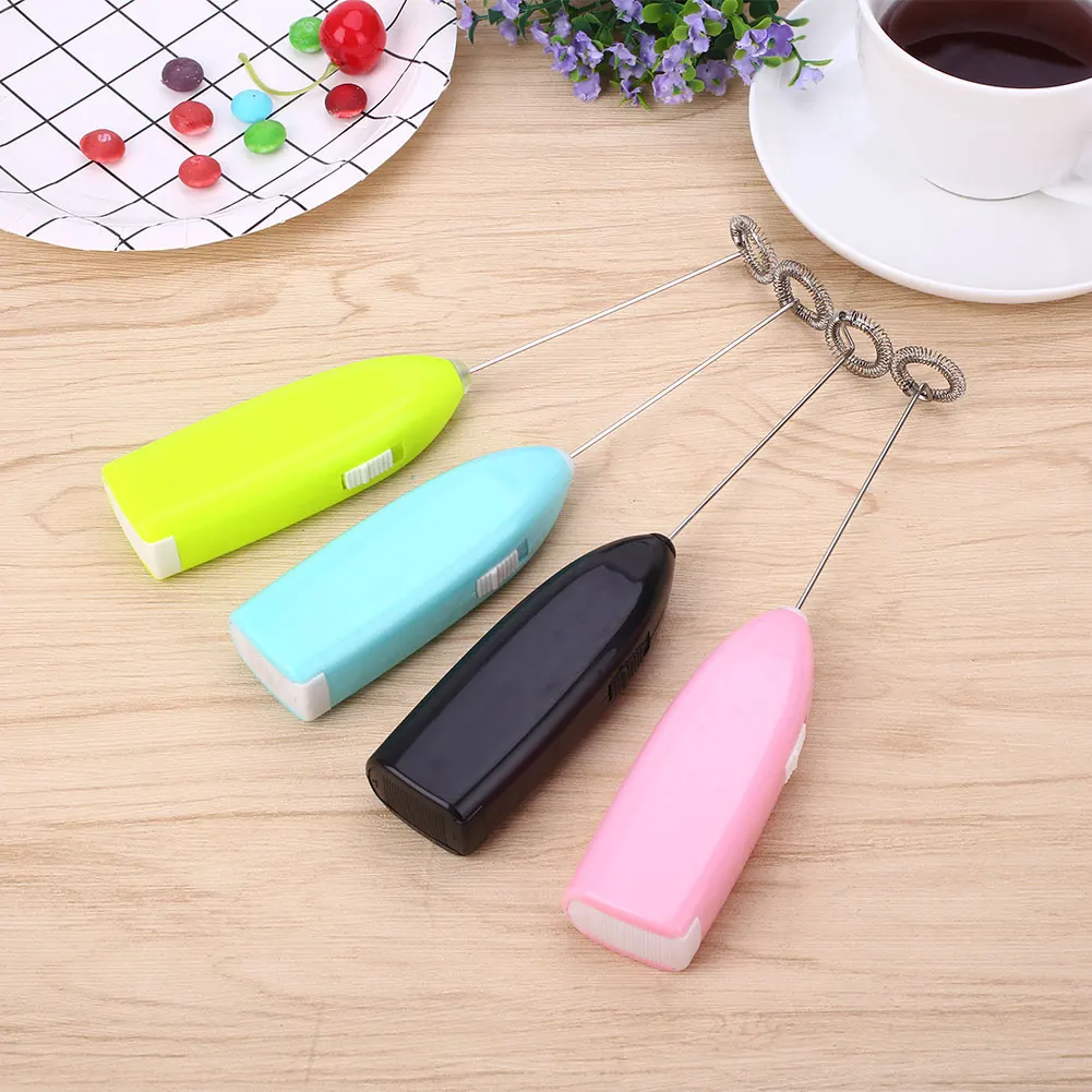 

Milk Frother Coffee Beater Drink Mixer Tool Coffee Milk Frother Mini Size Color Random
