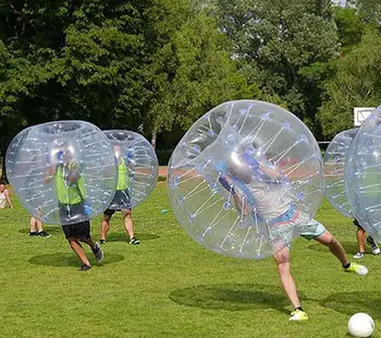 

Free Shipping 1.0mm TPU Bumper Ball(10pcs bumper ball+2 blowers)