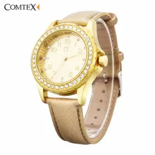 COMTEX Women Watches 2017 Luxury Brand Design Fashion Watch Ladies Watch Waterproof Wristwatch Women Clock Relogios Horloge