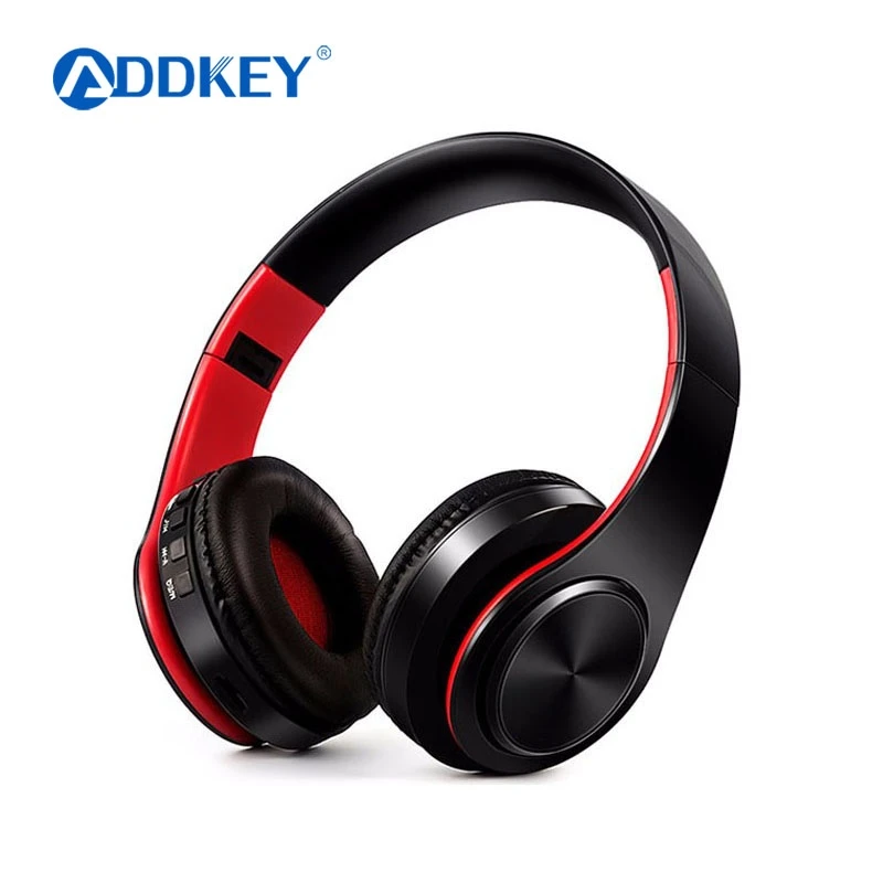 ADDKEY NEW colorful stereo Audio Mp3 Bluetooth Headset Wireless Headphones Earphone support SD card with mic play 10 hours | Электроника