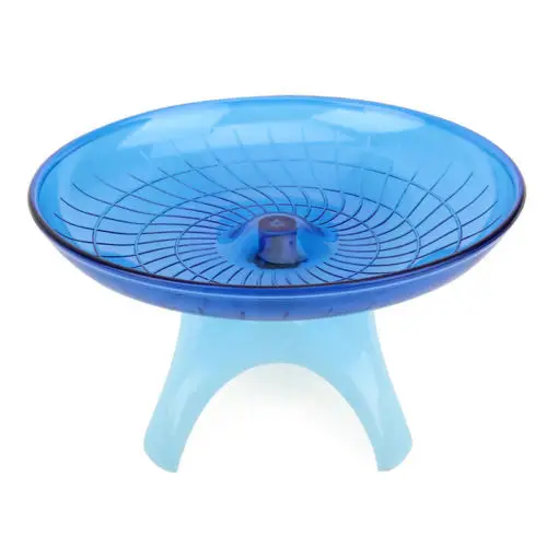 تحلق الصحن ممارسة عجلة الهامستر الحيوانات الأليفة لعبة تشغيل القرص ممارسة عجلة 18 سنتيمتر