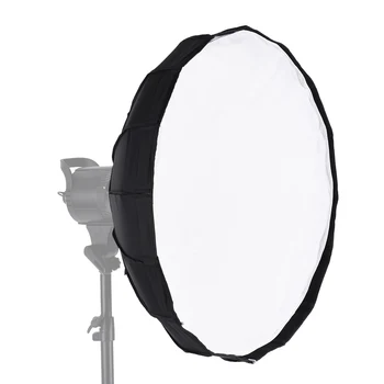 

16-Pole 60cm Folding Collapsible Beauty Dish Softbox with Honeycomb Grid Bowens Mount for Studio Strobe Flash Light