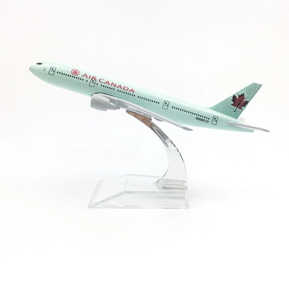 1/400 масштаб самолета Боинг 777 Air Canada 16 см сплава плоскости B777 модель игрушки Для детей подарок для коллекции