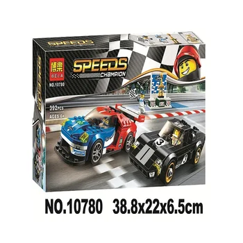 

10780 392Pcs Super Racer 395 Racing Car Bela Building Blocks Toy