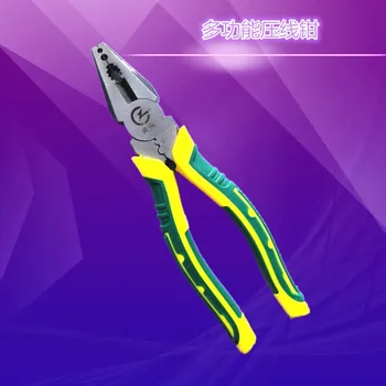 

Cutting Cable Wire Stripper Peeling Cutter Clamping Tool Pliers Manual Crimping Tools, Hand Pliers, Repair Tool