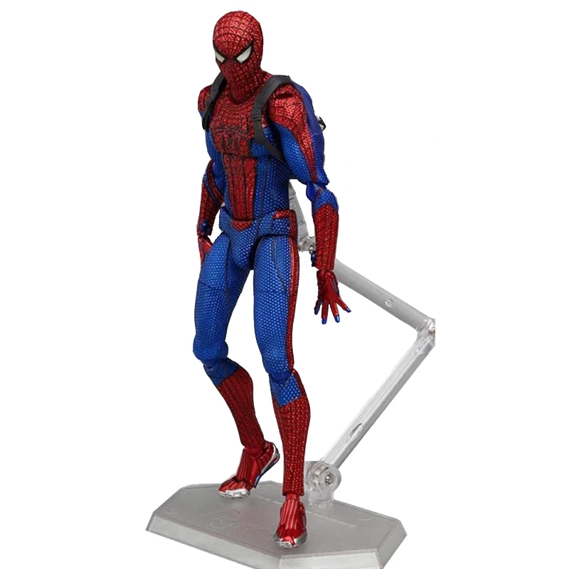Figma 199 супер герой Marvel Человек паук фигурка удивительная кукла BJD игрушка из ПВХ 15