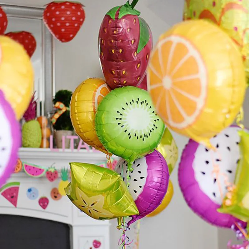 

Tropical Flamingo Party Decor ALOHA Gold Foil Letters Balloons Hawaii Luau Kids Birthday Balloon Decor Pineapple Flamingo Baloon