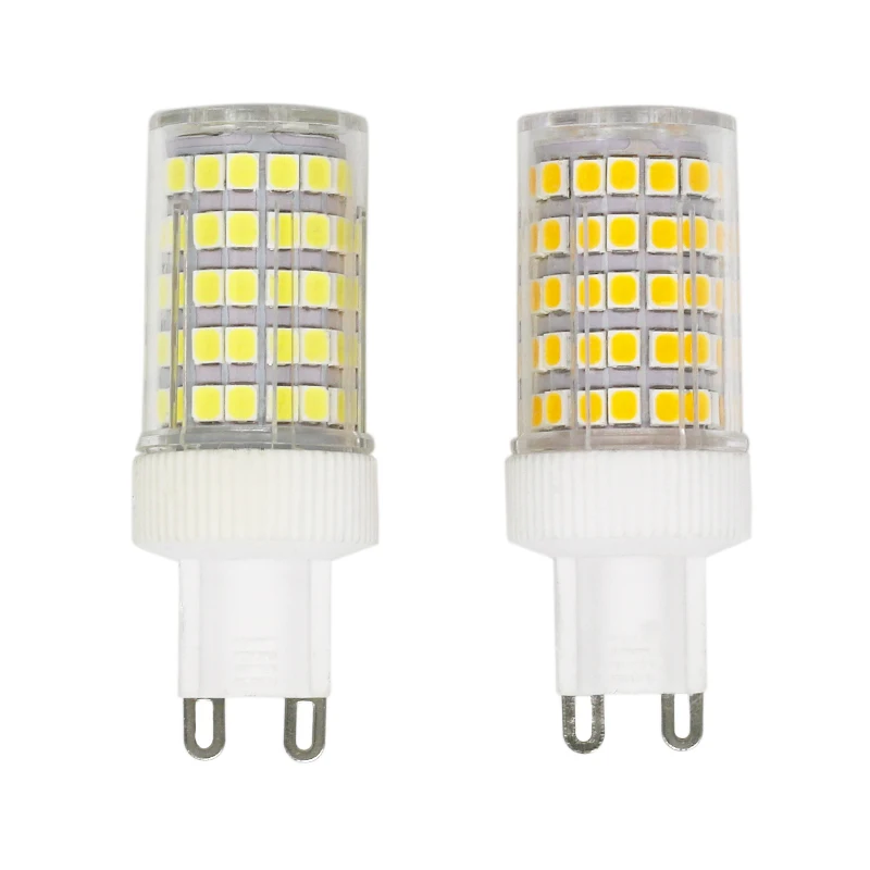 G9 10 W AC220V SMD2835 86leds заменить 100 W Галогенная светодиодное освещение лампы лампочки Bombillas лампочка-кукуруза огни 5 шт./лот