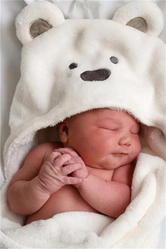 de banho do bebê, Neonatal Hold para ser cobertor