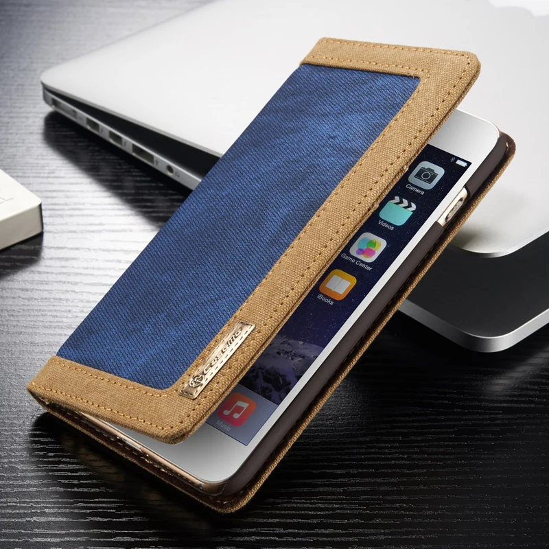 bilder für Original CaseMe Flip denim Fall Für iPhone 6 6 S Stehen Brieftasche fall für iPhone 6 plus 6 s plus denim fall mit ständer bilder für Original CaseMe Flip denim Fall Für iPhone 6 6 S Stehen Brieftasche fall für iPhone 6 plus 6 s plus denim fall mit ständer
