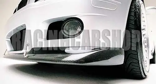Real Carbon fiber ACS AC Style Front Lip Spoiler FOR BMW E46 M3 2001-2006