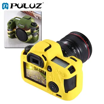 

For Canon EOS 6D, Soft Silicone Protective Cover Case PULUZ