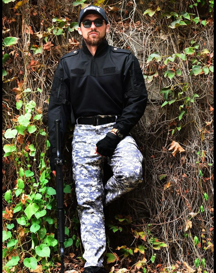 Мужские камуфляжные брюки, водонепроницаемые ветрозащитные штаны для походов, альпинизма, мужские флисовые брюки, военные армейские CS охотничьи брюки