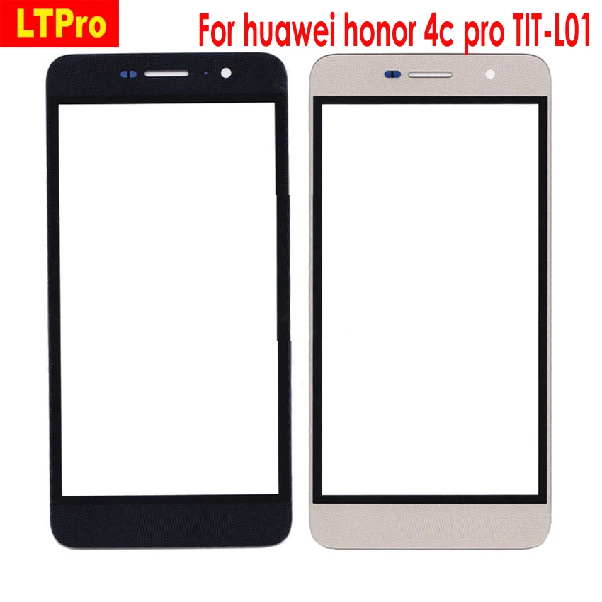 LTPro переднее внешнее стекло объектив Ремонт сенсорный экран для huawei Honor 4C Pro TIT-L01 части телефона черный/белый/золотой