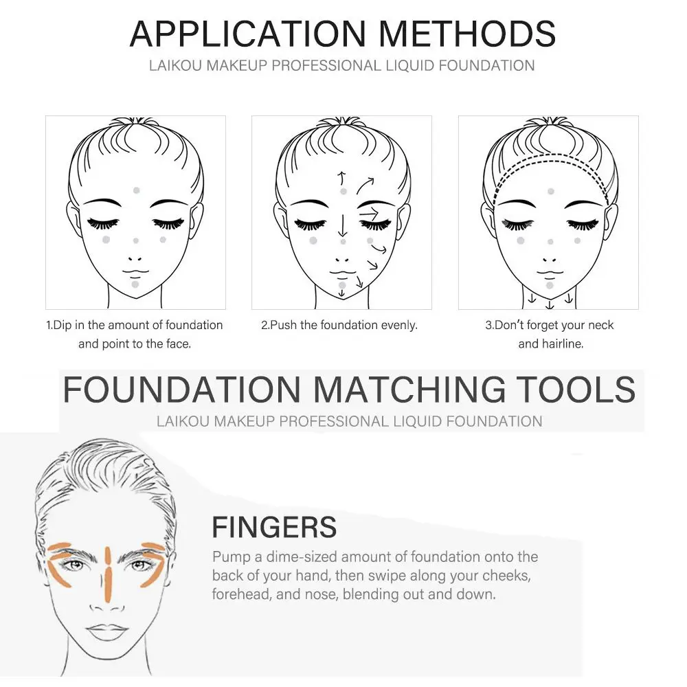 3 цвета крем для лица водостойкий стойкий консилер жидкий профессиональный макияж полное покрытие матовая основа макияж