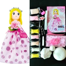 DIY Slime Toys Slime Supplies Soft Clay The Princess Doll With Dress Handwork Birthday Toys For Girl DOLLRYGA Slime Supplies DIY Slime Toys Slime Supplies Soft Clay The Princess Doll With Dress Handwork Birthday Toys For Girl DOLLRYGA Slime Supplies