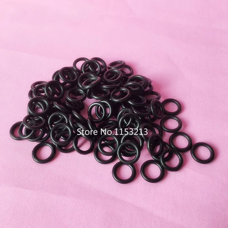 

100pcs/lot O-type Rubber Sealing washers for PTFE stirrer stopper Inner ring for F4 Stirring plug Seal ring for Teflon stir plug