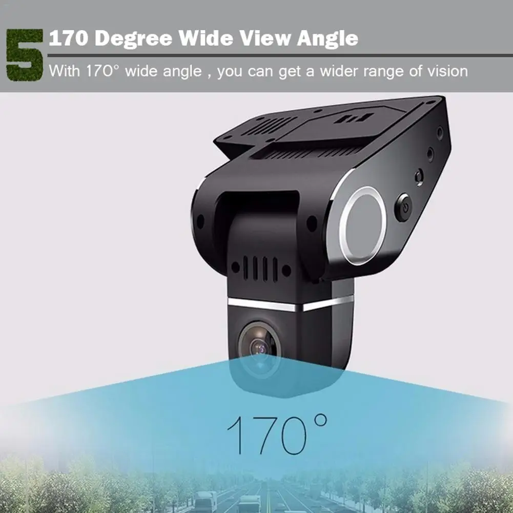 C10s Plus Full HD 1080P 2.0 Inch LCD Dual Lens Car DVR Dashboard Camera 170 Degree G-Sensor Video R