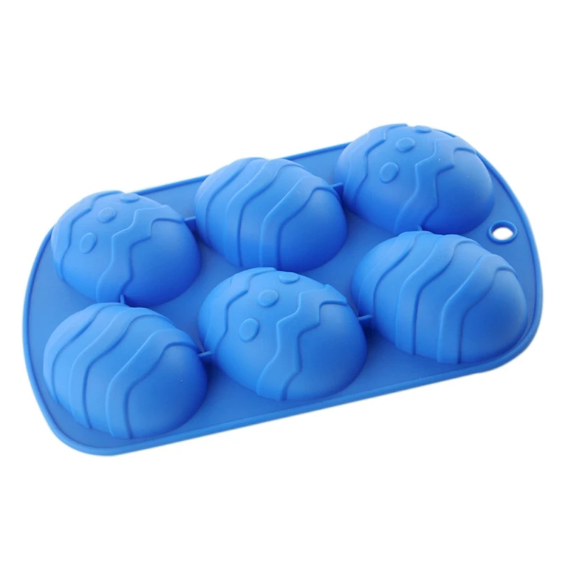 Egg Shaped Silicone Baking Mold for Cookies Chocolate Cake Non toxic