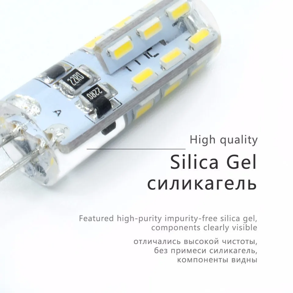 Светодиодная лампа LKLTFX 220 В перем. Тока 3 Вт 2 1 12 G4 SMD3014 2835 24 48 64|light lamp|g4 led bulbled bulb |