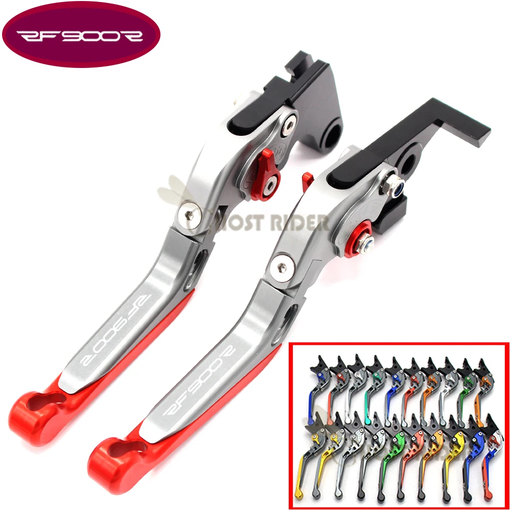 

For Suzuki RF900R RF 900R 1994 - 1997 Foldable Extendable Brake Clutch Levers CNC Folding Extending Adjustable 1995 1996