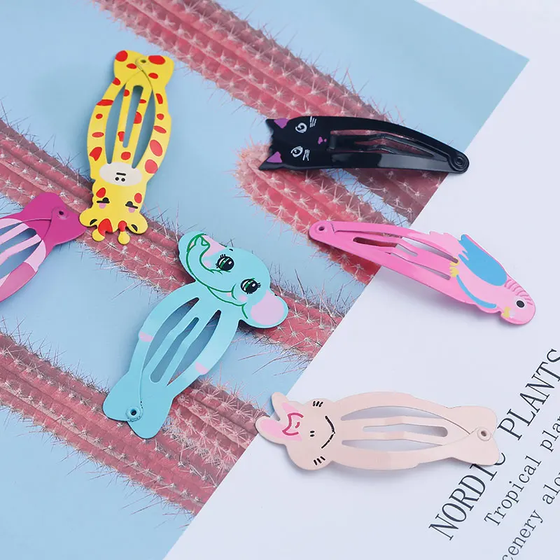 6pcs Baby Snap Hair Clips for Children Kids Girls Hair Accessories Cute Cartoon Fruit Animal Hairpins Clip Pins Color Barrettes 6pcs Baby Snap Hair Clips for Children Kids Girls Hair Accessories Cute Cartoon Fruit Animal Hairpins Clip Pins Color Barrettes