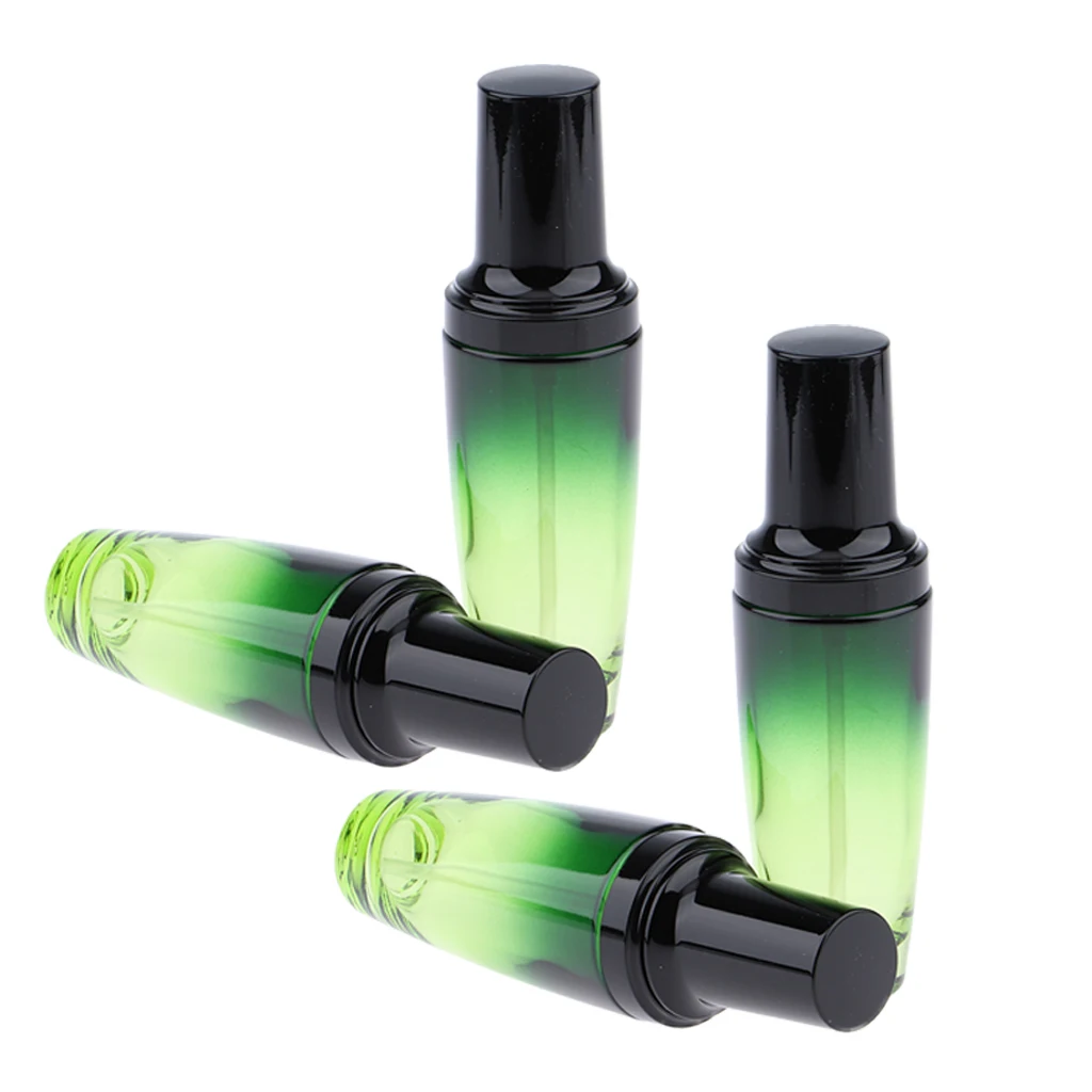 

1.7-Ounce Empty Glass Pump Spray Bottle - Refillable Container for Essential Oils, Perfume, or Aromatherapy (Pack of 4, 50 ML)