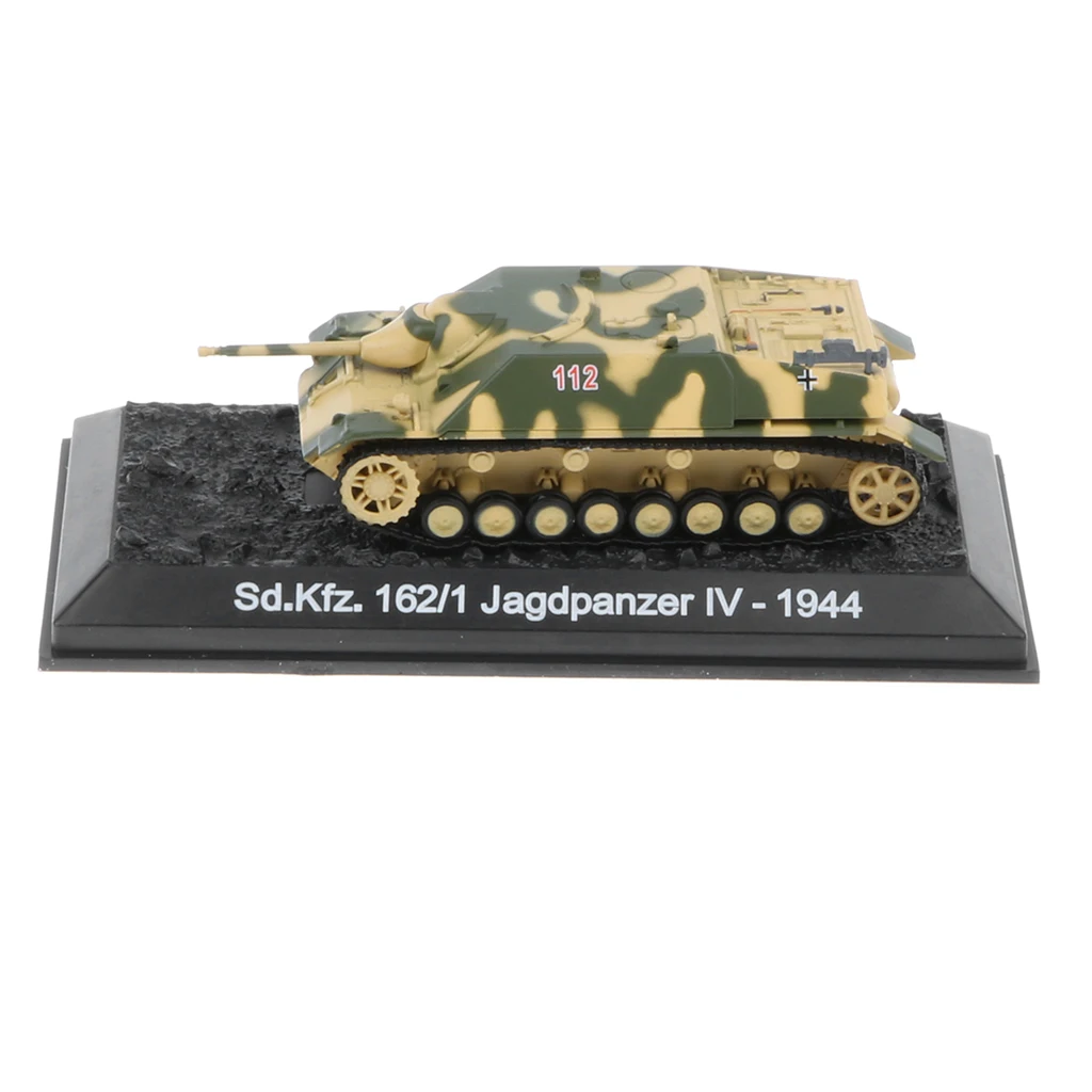 1:72 German Sd.Kfz.162/1 Jagdpanzer IV-1944 Deicast Army Tank   Model Toy Gifts Collection