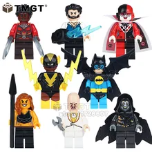 TMGT 10 много гепарда Харли Куинн супер герой Белый Доктор Эггман летучая мышь Робин экшн s строительные блоки игрушки забавные для детей