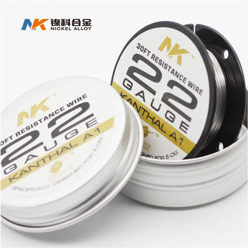 

NK best material ecig A1 22ga wire resistencia vape kantal for RDA