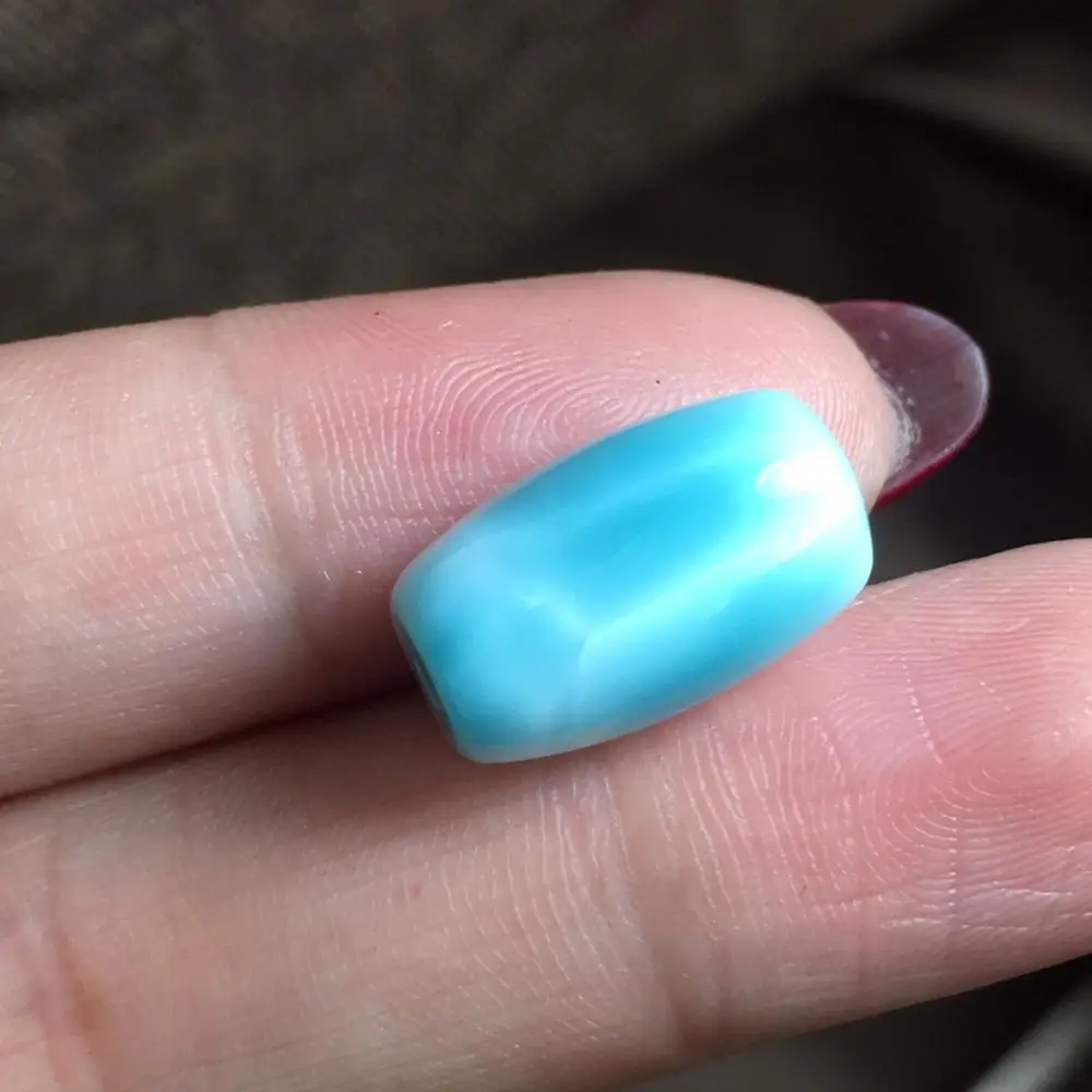 

Larimar Beads 2.45grams Natural Larimar Gemstones Loose Stones Loose Gems for Jewelry Making