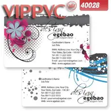 A40028 CMYK офсетная карта печать имя карты