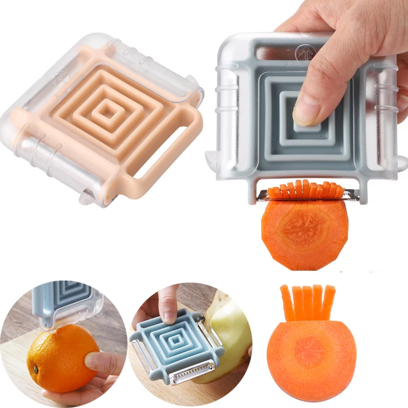 Hifuar 2 шт. спиральный слайсер для моркови, овощерезка, модели для резки картофеля, кухонные принадлежности, гаджеты для дома, спиральный слайсер, резаки