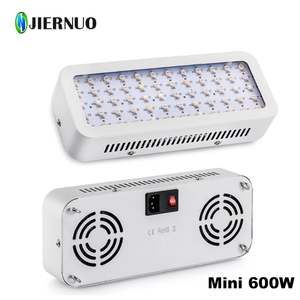 Full Spectrum LED Grow Light Mini 600W Red Blue UV IR White LED Plant Grow Light Hydroponics System Flowering Plant growing lamp Full Spectrum LED Grow Light Mini 600W Red Blue UV IR White LED Plant Grow Light Hydroponics System Flowering Plant growing lamp