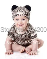 8 комплектов/партия, комплект одежды для младенцев с короткими рукавами и рисунком зебры, пижамы, комплекты одежды для малышей, Детские модельные комбинезоны