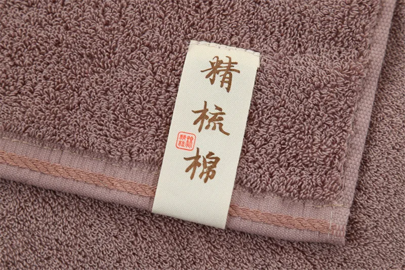 Новое поступление, однородное полотенце из чесаного хлопка, супер мягкое абсорбирующее быстросохнущее полотенце 35X72 см, 3 цвета, плотное полотенце для ванной/лица/руки/Bair s