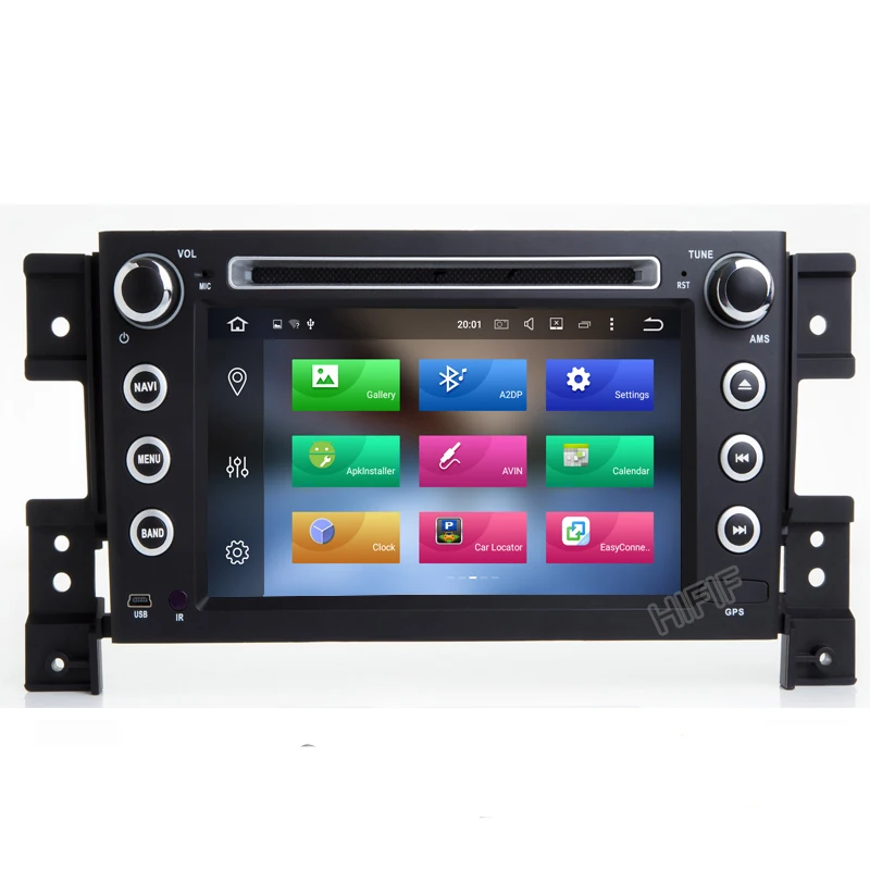Clearance 7"HD IPS Touch Screen Android 9.0 Car DVD Player for Suzuki Grand Vitara radio stereo dvd Wifi 3G steering wheel camera DVR Map 2