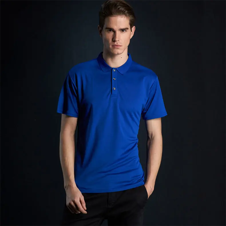 Fast Dry Polo Shirt Men Summer Couple Casual Short Polos Male Fashion Quality Men Women Sport Top Tee 2019 New Fitted Size S-4XL 04