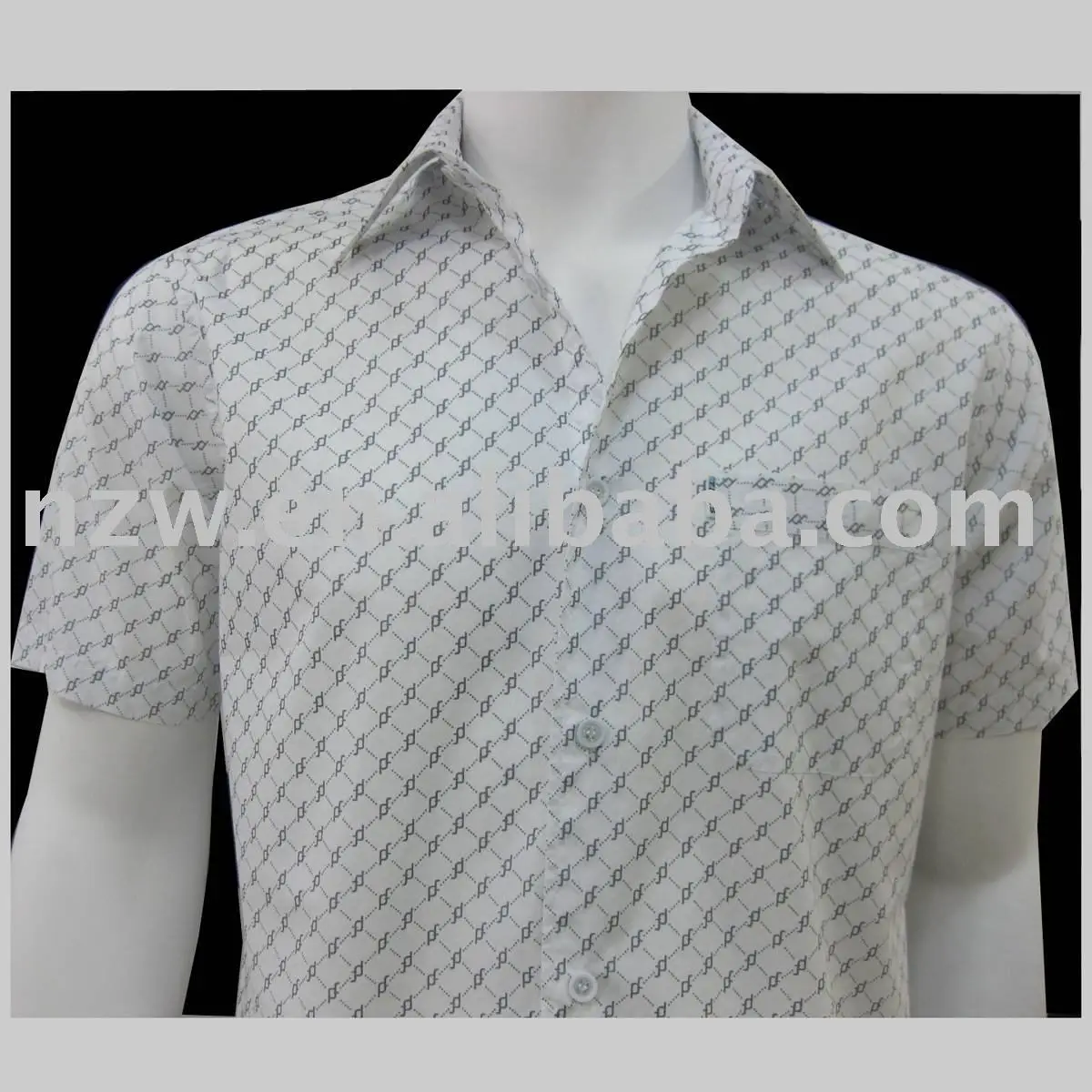 Free shipping,Brand Clothing,Fashion men's shirt.-in Short Sleeve