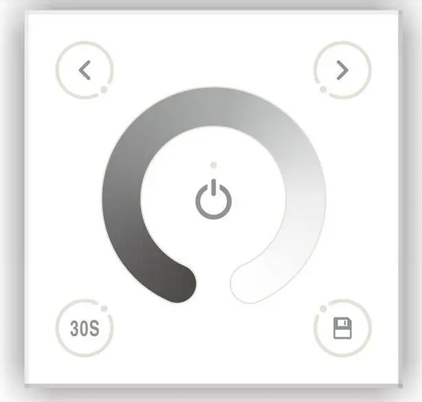

Ltech D1 LED touch dimmer DC12V~24V input;4A*3CH output 5 year warranty single color led controller led dimmer touch controller