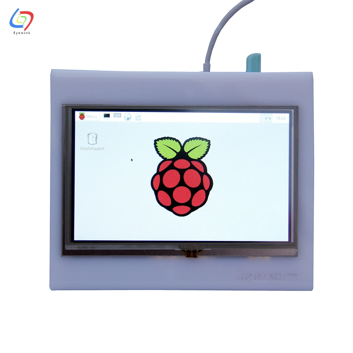 

EYEWINK 5 Inch 800*480 HDMI Touch Screen LCD Display for Raspberry Pi 3 Model B Acrylic Bracket Case Holder No screen