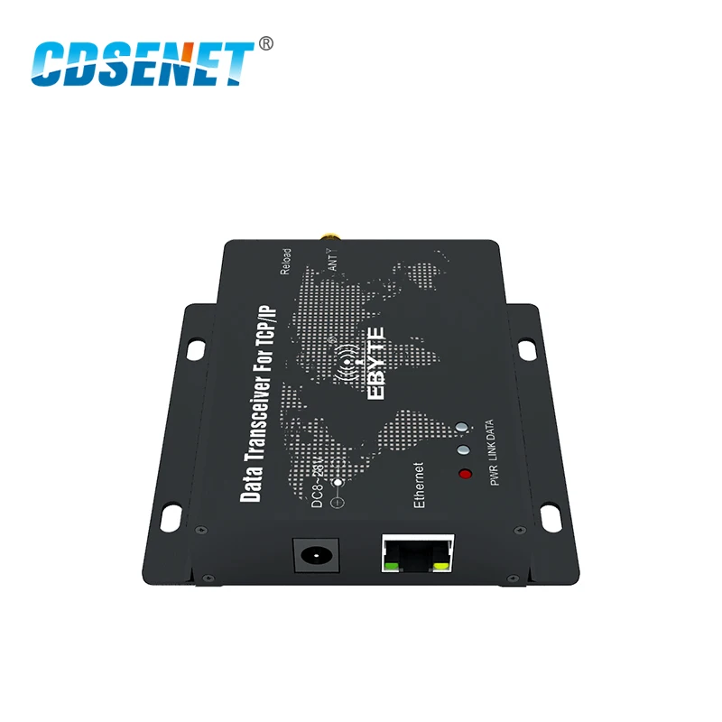 E90 DTU(900SL30 ETH) LoRa 868 мгц 915 30 дбм SX1268 Ethernet беспроводной модем прозрачный модуль