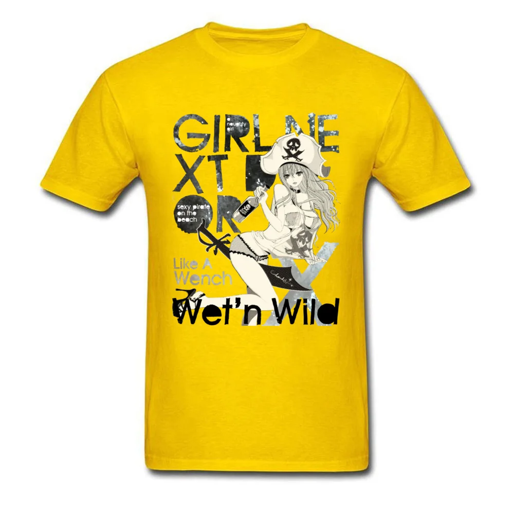 PIRATE GIRL PIN UP_yellow