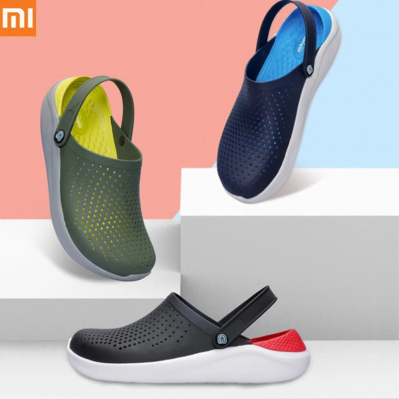 Xiaomi Youpin Aishoes летняя пляжная обувь Cave дышащие гидрофобные мягкие домашние Тапочки