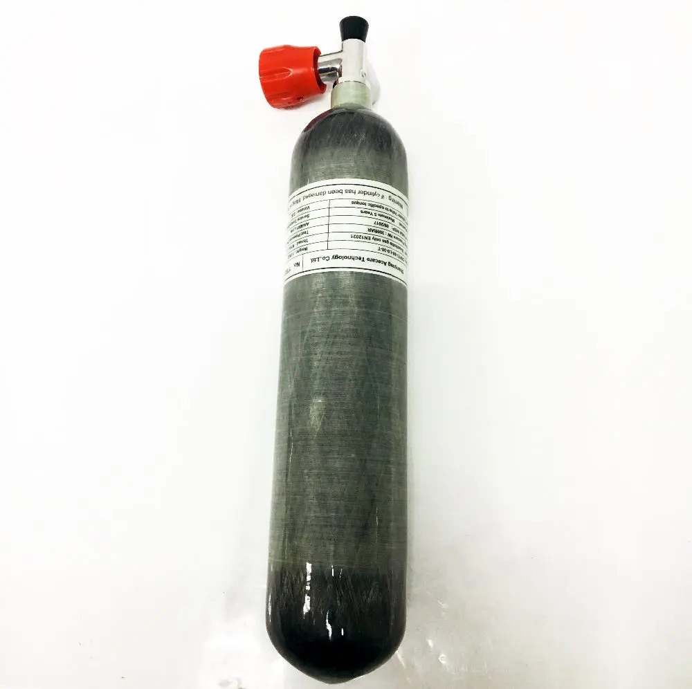 AC10211 2L High Pressure 30Mpa Carbon Fiber Cylinder Paintball Tank for