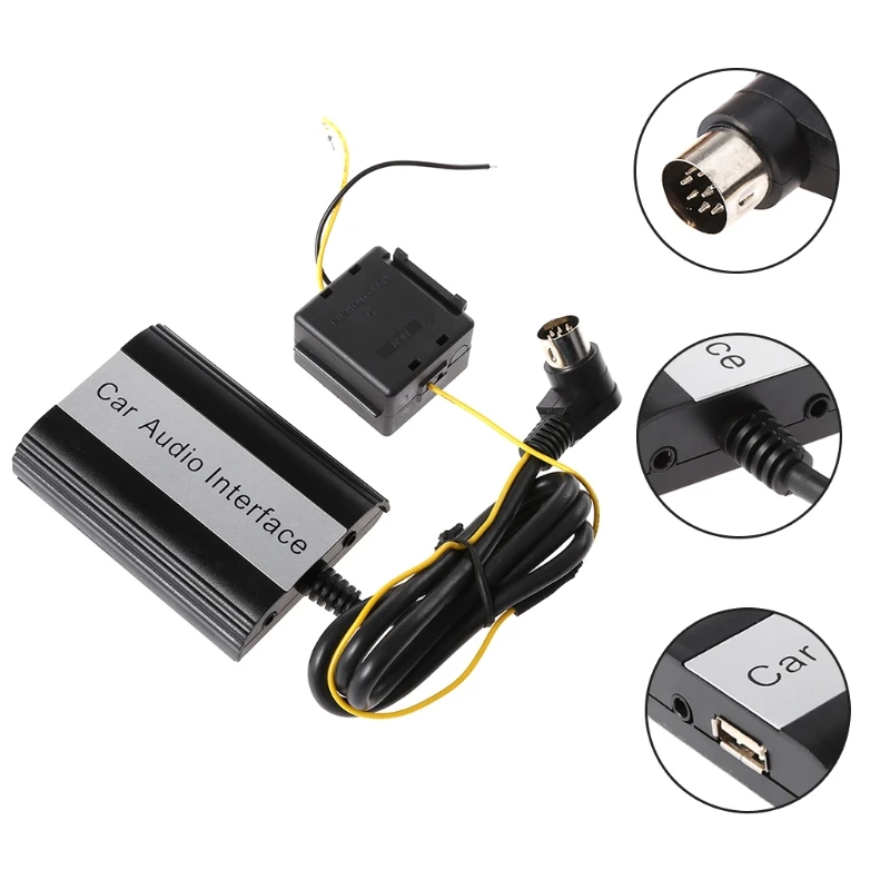 

Handsfree Car Bluetooth Kits MP3 AUX Adapter Interface For Volvo HU-series C70 S40/60/80 V40 V70 XC70
