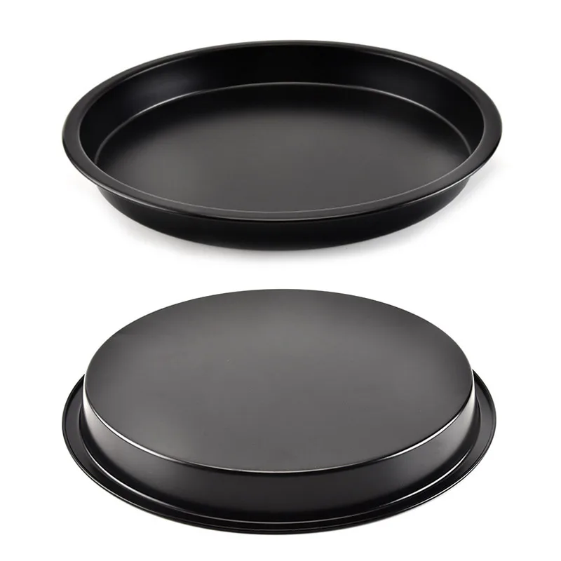 6-10 in Round shape pizza dish Non-stick Pie Tray Pizza stone Baking Kitchen Tool