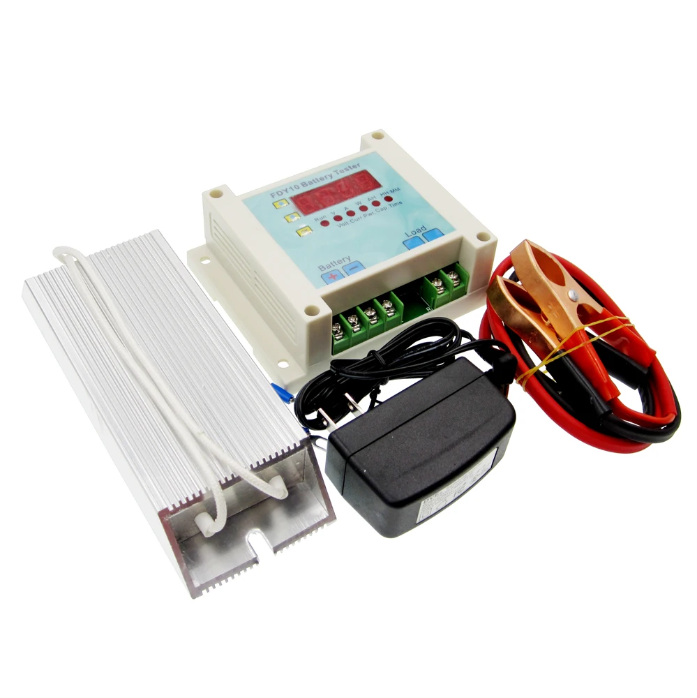 

FDY10-S Battery Capacity Tester Detect Battery Voltage 1V-20V Discharge Current 0.1A-10A Measure Ni-Cd/Li-Ion/Pb/Ni-Mh/Ag-Zn