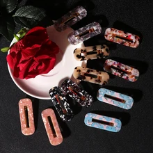 1 пара, высококачественные Уксусные кислотные заколки для девочек, женские заколки с леопардовым принтом, заколки для волос, аксессуары для волос