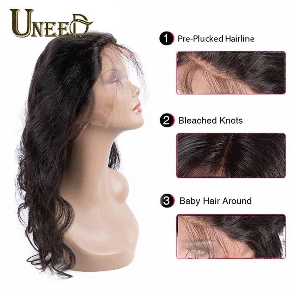 Uneed Brazilian Hair Body Wave Bundles with Frontal Remy Human Hair Bundles Hair Weave Bundles with 360 Frontal Lace Closure Uneed Brazilian Hair Body Wave Bundles with Frontal Remy Human Hair Bundles Hair Weave Bundles with 360 Frontal Lace Closure